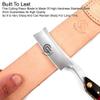 QURESHI KNIFES - Professional Straight Razor with Leather Strop - Straight Edge Barber Razor Premium for Men & Women (Stainless Steel Blade) view 3