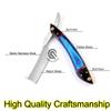 QURESHI KNIFES - Professional Straight Razor with Leather Strop - Straight Edge Barber Razor Premium for Men & Women (Stainless Steel Blade) view 4