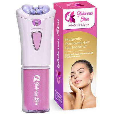 Glabrouse Skin Epilator, Glabrous Skin Hair Remover for Face - Look Glamorous with Glabrousskin Hair Removal
