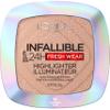 L'Oreal Paris Infallible Up to 24HR Highlighter, Longwear Powder Highlighter For All Day Glow, Champagne Glow, 0.31 Oz view 1