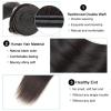 GRFIT Hair Extensions Straight Human Hair Bundles 8-40 Inch Straight Hair Extension 1/3/4 Pcs Bone Straight Bundles for Black Women Indian Remy Hair Extension Hair Extensions (Size : 24 26 28 30) view 3