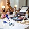 1Pc Blue yelash Curler Professional Lash Curler Makeup Curling Eyelash Curler with Comb Clip Women Beauty Tool Nice and Professional,Eyelash Curler,Beauty and Personal Care,Makeup Brushes and Tools view 4