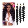 Hair Extensions Human Hair Bundles Loose Deep Wave Bundles for Black Women 1/3/4 Pcs Indian Remy Hair Extensions 8-40 Inch Curly Weave Bundles Hair Extensions (Size : Remy Hair, Color : 20 20 20) view 1
