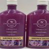 2 bath & body Aromatherapy Aroma Oasis Hibiscus Mandarin Violet BODY WASH FOAM 10 oz view 1