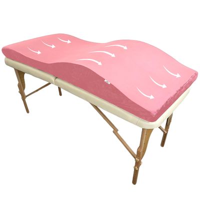 Lash Bed Topper  Ergonomic Memory Foam Pad with Plush Cover, Spa Table Cushion for Eyelash Tech, Salon Mattress for Beauty Beds, Compatible with Massage and Spa Setups  28/70" (71/178 cm), Pink