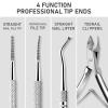 Ingrown Toenail Tool Kit, Ingrown Toenail Removal Kit: Ingrown Toenail Clippers, Ingrown Toenail File and Lifters, Under Nail Cleaner - Professional Pedicure Tools Set for Effective Treatment view 2