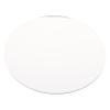 FOMIYES Round Makeup Mirror Sheet Acrylic Decorative Mirror for Home Decor for Makeup Bedroom Living view 1