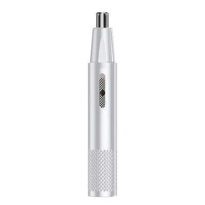 Eyebrow Trimmer, Rechargeable Nose Hair Trimmer, Electric Facial Hair Trimmer, No Snag Trimming Experience, Easy Cleansing Nose Clippers, Painless Nose and Ear Hair Removal Trimmer, 15 * 1 * 1cm