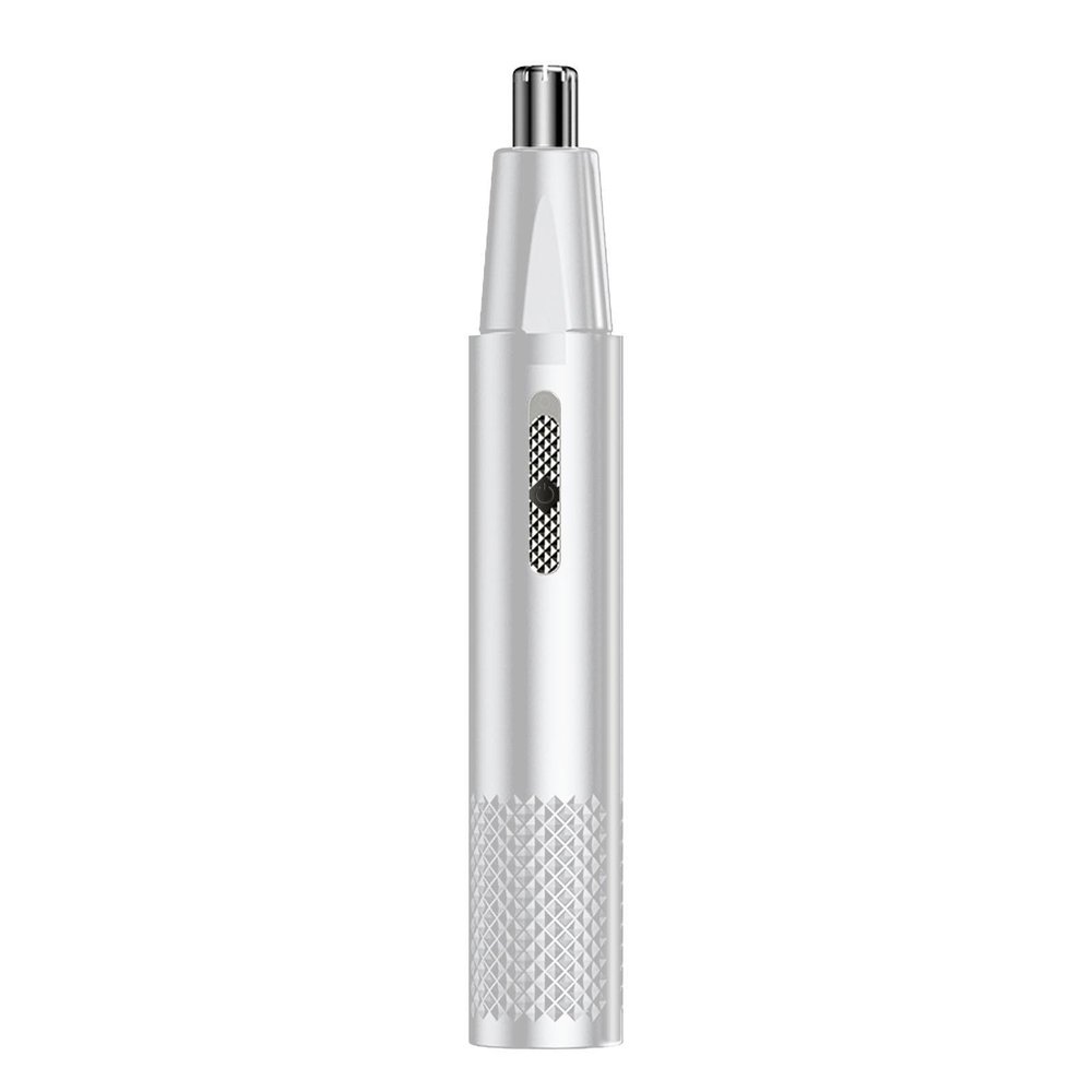 Eyebrow Trimmer, Rechargeable Nose Hair Trimmer, Electric Facial Hair Trimmer, No Snag Trimming Experience, Easy Cleansing Nose Clippers, Painless Nose and Ear Hair Removal Trimmer, 15 * 1 * 1cm