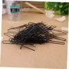 MAGICLULU 100pcs u Shaped Hair Corrugated Hair Clips for Women for Buns Updo Hairstyles Black Bobby for Styling Daily Use for Parties and Salon Professionals view 4