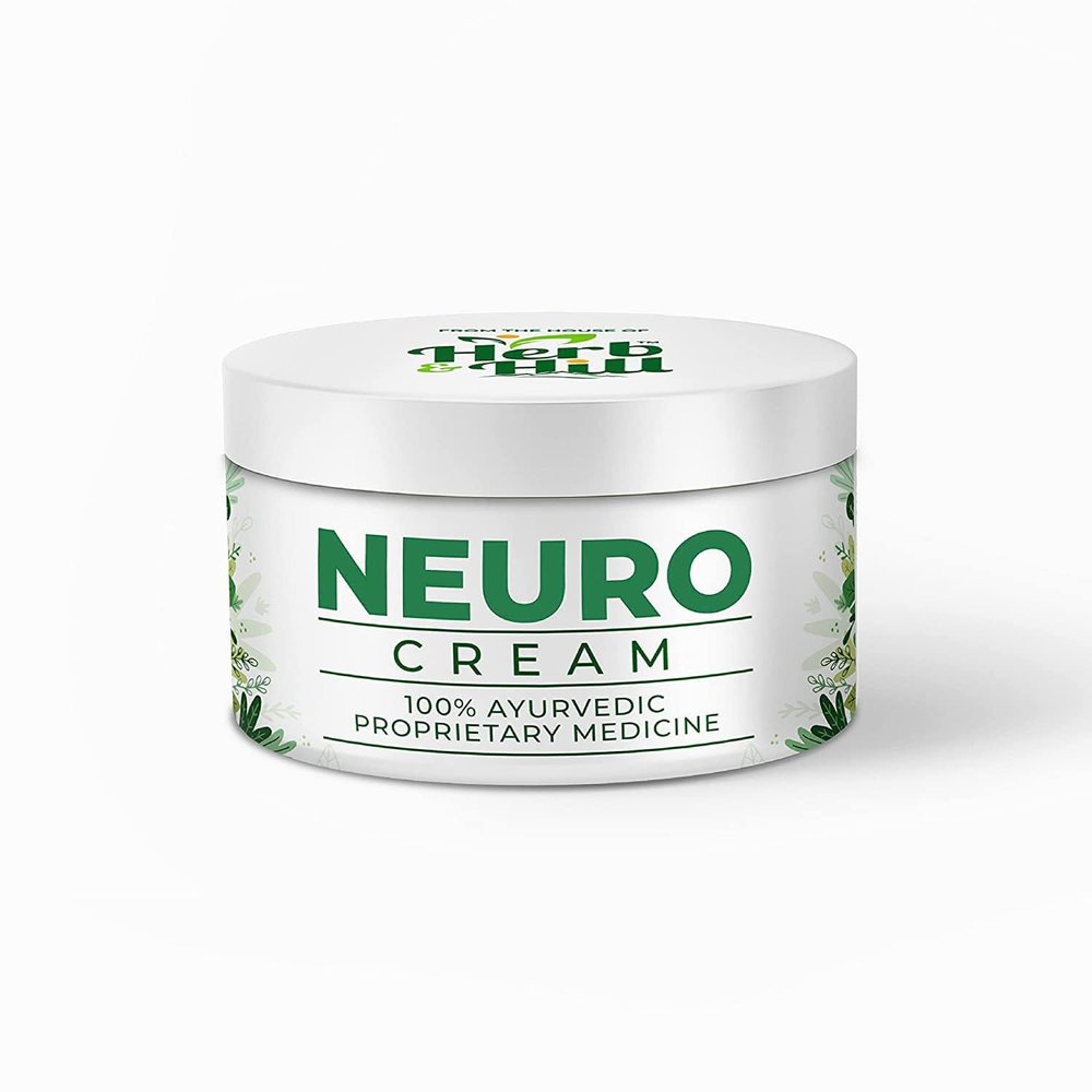 Herb & Hill Neuro Cream | All Natural Cream for Comfort in Hands & Legs. A Concentrated Blend of Natural Herbs, Designed for Nerve Support and Maximum Strength Care.
