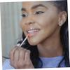 PLAFOPE 100pcs Professional Makeup Lip Brush Stick Disposable Lip Makeup Brush Lipstick Applicator Travel for Women view 2