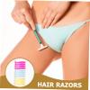 PLAFOPE 15pcs Hair Trimmer Women Body Hair Trimmer Girls Body Shaver for Women view 3