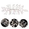 Beavorty Bridal Rhinestone Hair Comb Elegant Wedding Accessory for Brides Bridesmaids Lightweight Side Comb for Various Hairstyles for Weddings Proms and Special Occasions view 2