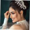 Beavorty Bridal Rhinestone Hair Comb Elegant Wedding Accessory for Brides Bridesmaids Lightweight Side Comb for Various Hairstyles for Weddings Proms and Special Occasions view 4