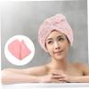 Beavorty Fast Drying Hair Towel Hat Thickened Coral Fleece Head Wrap for Women Absorbent Hair Turban Travel-Friendly Quick- view 3