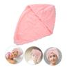 Beavorty Fast Drying Hair Towel Hat Thickened Coral Fleece Head Wrap for Women Absorbent Hair Turban Travel-Friendly Quick- view 4