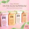 Pixi On-the-Glow SuperGlow | Shade NaturaLustre | Hydrating Highlighter Stick with Ginseng, Aloe Vera & Fruit Extracts | For Cheeks & Brow Bones | 19g / 0.6oz | Paraben-Free Luminous Natural Highlight view 2