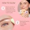 Pixi On-the-Glow SuperGlow | Shade GildedGold | Hydrating Highlighter Stick with Ginseng, Aloe Vera & Fruit Extracts | For Cheeks & Brow Bones | 19g / 0.6oz | Paraben-Free Luminous Natural Highlight view 4