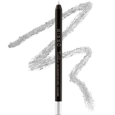 Biss Tintaline Eyeliner - 25 Vivid Colors, High-Coverage, Long-Lasting & Smudge-Proof (Snow)