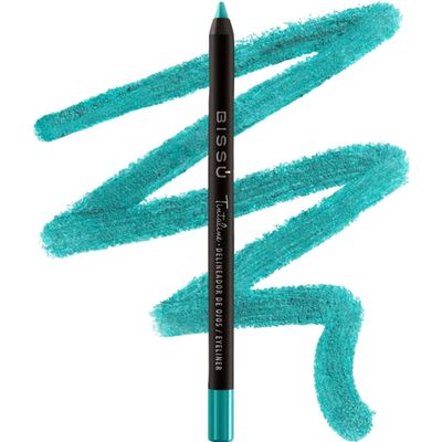 Biss Tintaline Eyeliner - 25 Vivid Colors, High-Coverage, Long-Lasting & Smudge-Proof (Jade)