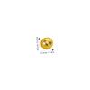 Healeved Steel Balls Nail Beads Decorative Nails Art Accessories Metal Pellet Charms for DIY view 2