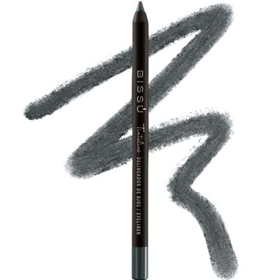 Biss Tintaline Eyeliner - 25 Vivid Colors, High-Coverage, Long-Lasting & Smudge-Proof (Grey)