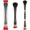 4 in 1 Professional Liquid foundation Makeup Brush Set,Travel Makeup Set with Case, Powder Foundation, Concealer,Eyeshadow Brush, Dual Ended Makeup Brush for Liquid,Cream,Powder view 1