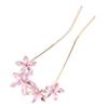 Ipetboom Rhinestone U-shape Hair Pin for Women Elegant Bridal Headpiece for Weddings and Proms Sparkling Hair Accessories for Bridesmaids and Special Occasions Design view 1