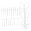 MERRYHAPY 50pcs Disposable Nose Hair Wax Applicators Nasal Hair Removal Sticks for Men and Women and Lightweight Waxing Tools for Daily Nostril Cleaning and Removal view 3