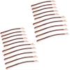 20pcs Simple Brown Metal Bobby Pin Classic Diy Hairpins Hair Barettes Sytling Decorative Hair Accessory for Women Ladies (10 long and 10 short) view 1