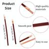 20pcs Simple Brown Metal Bobby Pin Classic Diy Hairpins Hair Barettes Sytling Decorative Hair Accessory for Women Ladies (10 long and 10 short) view 2