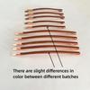 20pcs Simple Brown Metal Bobby Pin Classic Diy Hairpins Hair Barettes Sytling Decorative Hair Accessory for Women Ladies (10 long and 10 short) view 4