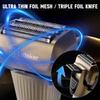 Hatteker Foil Shaver Electric Razor Men's Shaver T-Blade Trimmer Beard Trimmer Beard Clipper Hair Clipper LED Display Waterproof Wet/Dry Shaver Kit 2 in 1 view 3