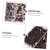 Manicure Sanding Bands Box Brown Resin Emery Cloth for Nail Drills view 4