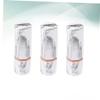 Outanaya 3PCS Mini Marble Pattern Lipstick Tube Set Stylish Empty Lipstick Containers for Women Creative Nine-Surface Design for Makeup and Travel view 4