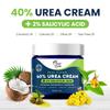 Tea Tree Oil Foot Cream - Moisturizing Athletes Foot Care For Dry Cracked Feet Cream - Heel & Callus Removal,& Tea Tree Foot Soak, Callus Remover Gel Foot File Pedicure Kit view 2