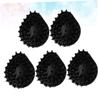 minkissy 5pcs Multi-Purpose Household Brush Head for Steam Cleaning Machines Hair Brush Tool for Home Use Versatile Cleaning Accessories for Precision Instruments and Electronics view 3