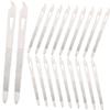Healeved 20pcs Stainless Steel Nail File Strips Durable Manicure and Pedicure Tools for Natural Nails Professional Grooming Kit for Enthusiasts view 1