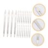 Healeved 20pcs Stainless Steel Nail File Strips Durable Manicure and Pedicure Tools for Natural Nails Professional Grooming Kit for Enthusiasts view 4