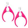 Healeved 2pcs Professional Nail Cuticle Nipper Comfortable Handle and Fine Workmanship for Home Salon Use view 1