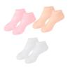 Healeved 3pairs Moisturizing Socks for Dry Cracked Feet Skin- Supplies Exfoliating Benefits Washable and Reusable for Home Pedicure and Travel view 1