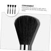 Healeved 4pcs Nail Dust Cleaning Brush Manicure Nail Art Dust Brush Portable Practical No Burrs for Care view 3