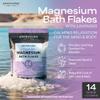 Aromasong RAW Magnesium Bath Flakes with 100% Natural Lavender, 14 Oz. Muscle Relaxing Organic Salts Mg Chloride, Mineral Soak Salt. view 2
