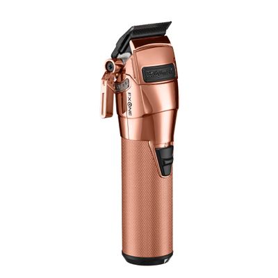 BaBylissPRO FXONE Professional Cordless Clipper in Rose Gold - Beard Trimmer for Men, Professional Stylist & Barber Clippers, USB-C Cordless Hair Clippers for Men