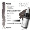 Nuva Scalp Micro-Pigmentation Ink - Customizable, Neutral Undertone for SMP Procedures, Vegan, Made in USA (Dark Brown) view 2