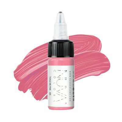 Nuva Colors PMU Lip Pigment, Customizable, Cool Undertone for Lip Blushing & More, Vegan, Made in USA (Tickle Me Pink)