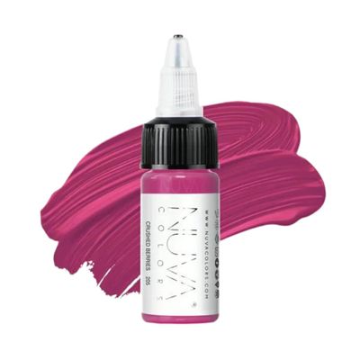 Nuva Colors PMU Lip Pigment, Customizable, Cool Undertone for Lip Blushing & More, Vegan, Made in USA (Crushed Berries)
