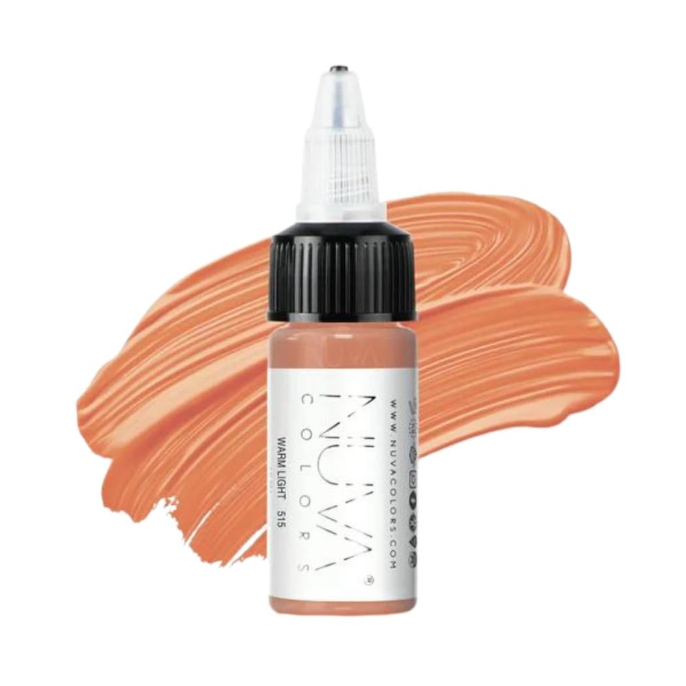 Nuva Pigments for PMU Scar Procedures, Customizable, Cool Undertone for Camouflage, Lightening & Color Adjustment, Vegan, Made in USA (Warm Light)