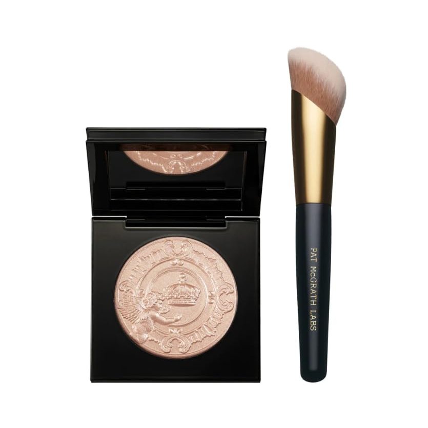 PAT McGRATH LABS Hearts Desire Highlighter & Brush Duo, Nude Opal